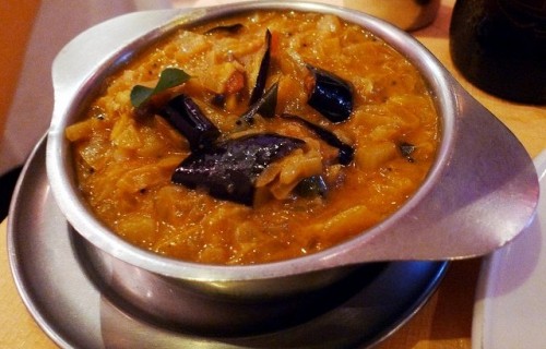 Curry z bakłażana