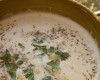 Zupa kukurydziana z orzechami nerkowca