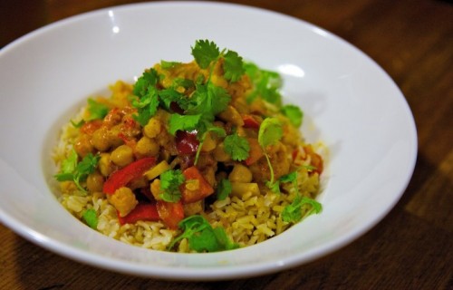 Vindaloo wegetariańskie  z curry
