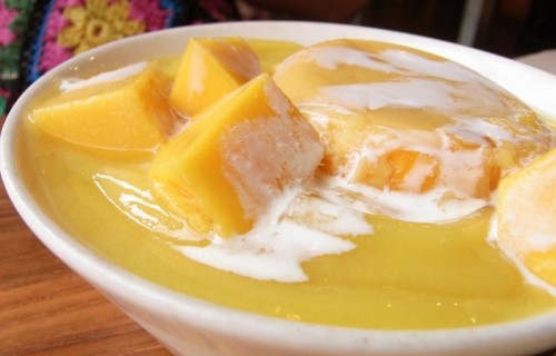 Zupa z mango i dyni