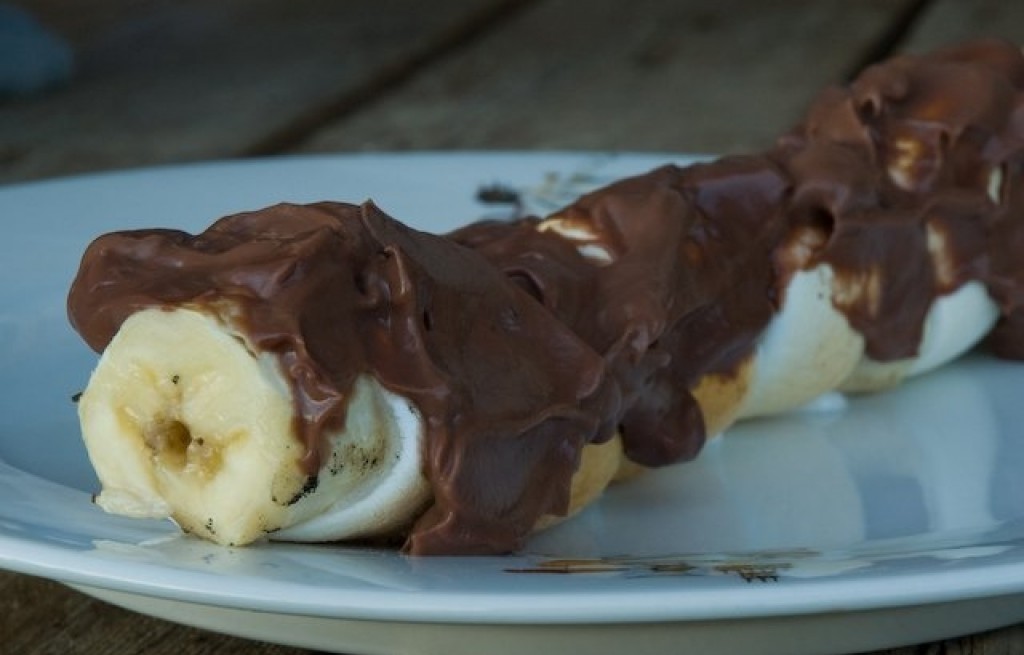 Banany w czekoladzie