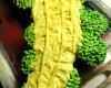 Barwione ciasto bananowe