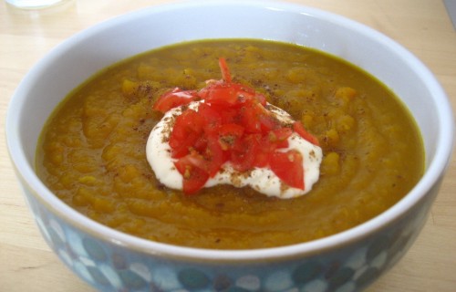 Zupa dyniowa z chili