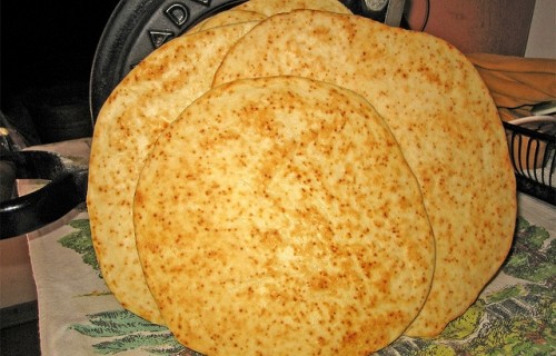Placki tortilli z miodem