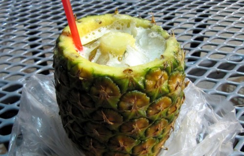 Drink ananasowo-kokosowy